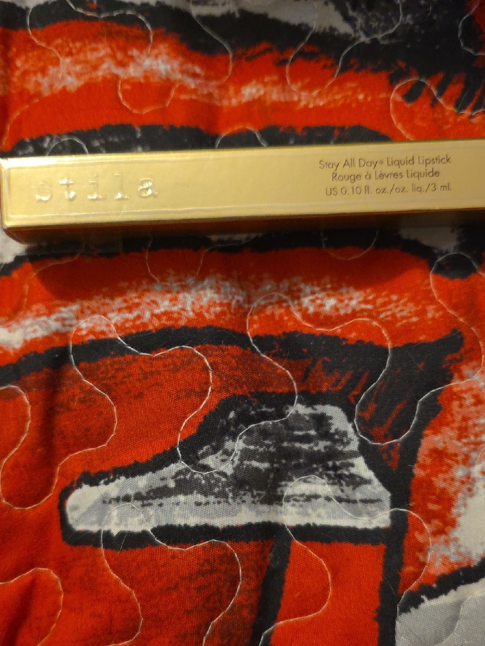 Stila Liquid Lipstick in Metallic Gold Tube